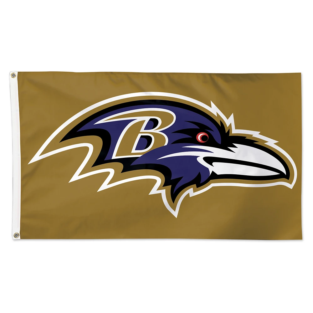 WinCraft Baltimore Ravens 3' x 5' Alternate 1-Sided Deluxe Flag
