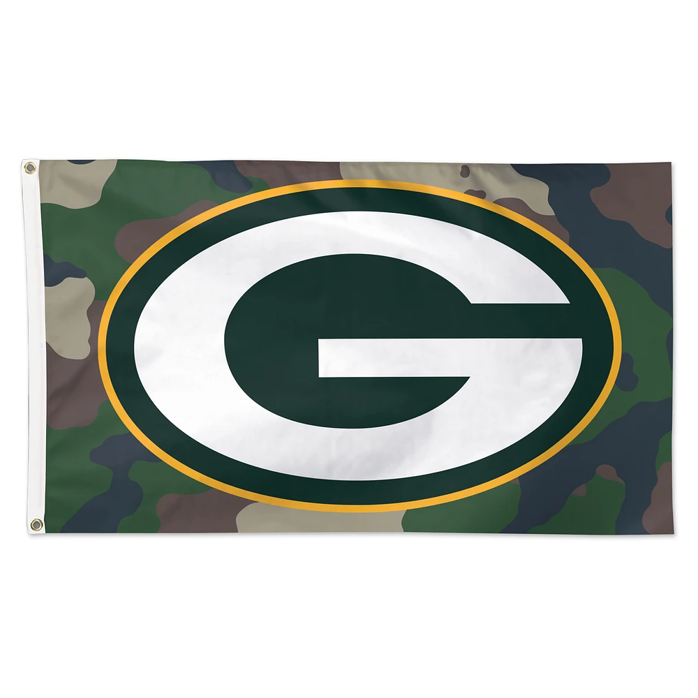 WinCraft Green Bay Packers 3' x 5' Camo 1-Sided Deluxe Flag