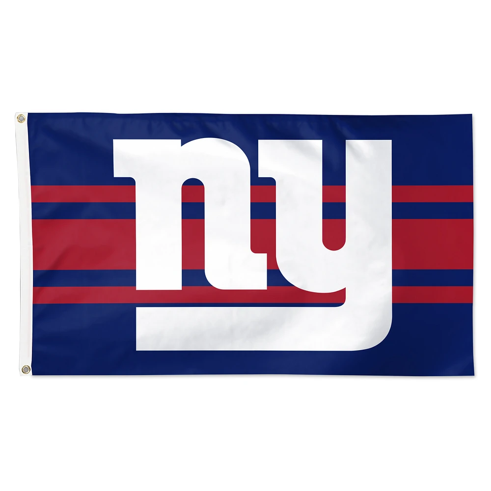 WinCraft New York Giants 3' x 5' Horizontal Stripe 1-Sided Deluxe Flag
