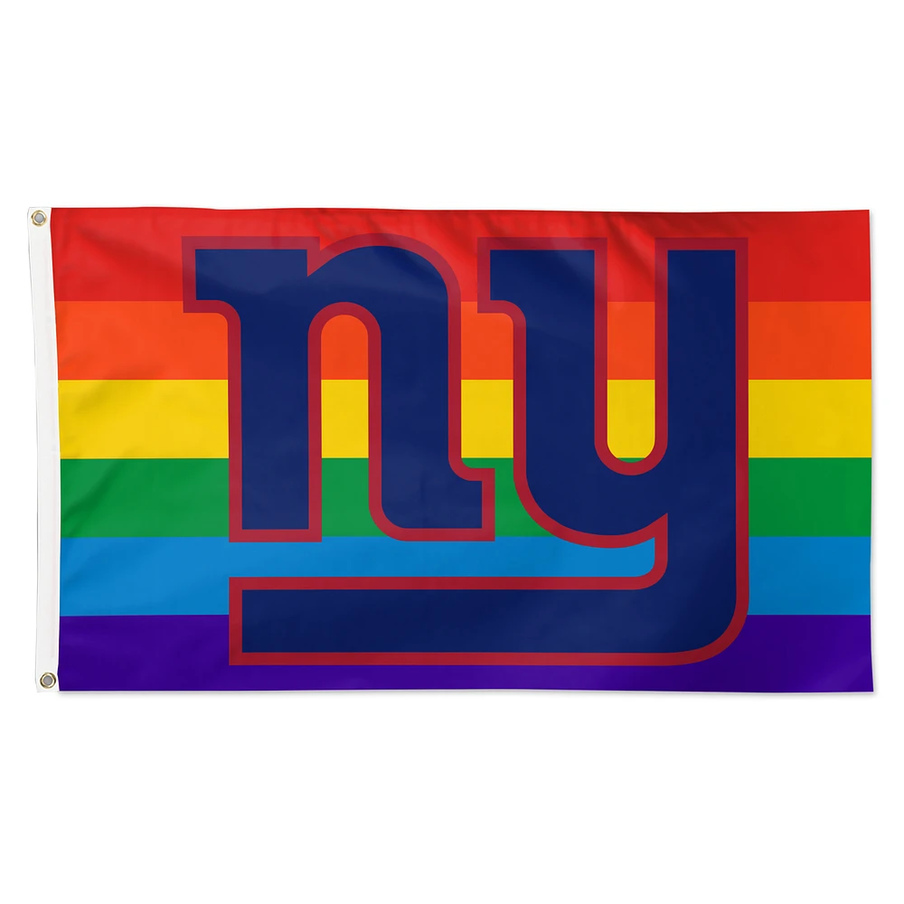 WinCraft New York Giants 3' x 5' Pride 1-Sided Deluxe Flag