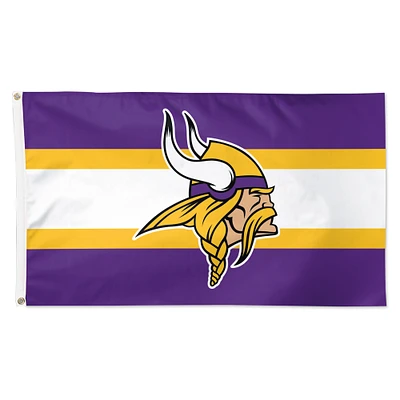 WinCraft Minnesota Vikings 3' x 5' Classic 1-Sided Deluxe Flag