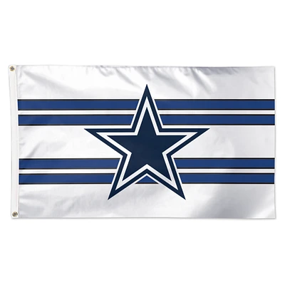 WinCraft Dallas Cowboys 3' x 5' Away Stripe 1-Sided Deluxe Flag