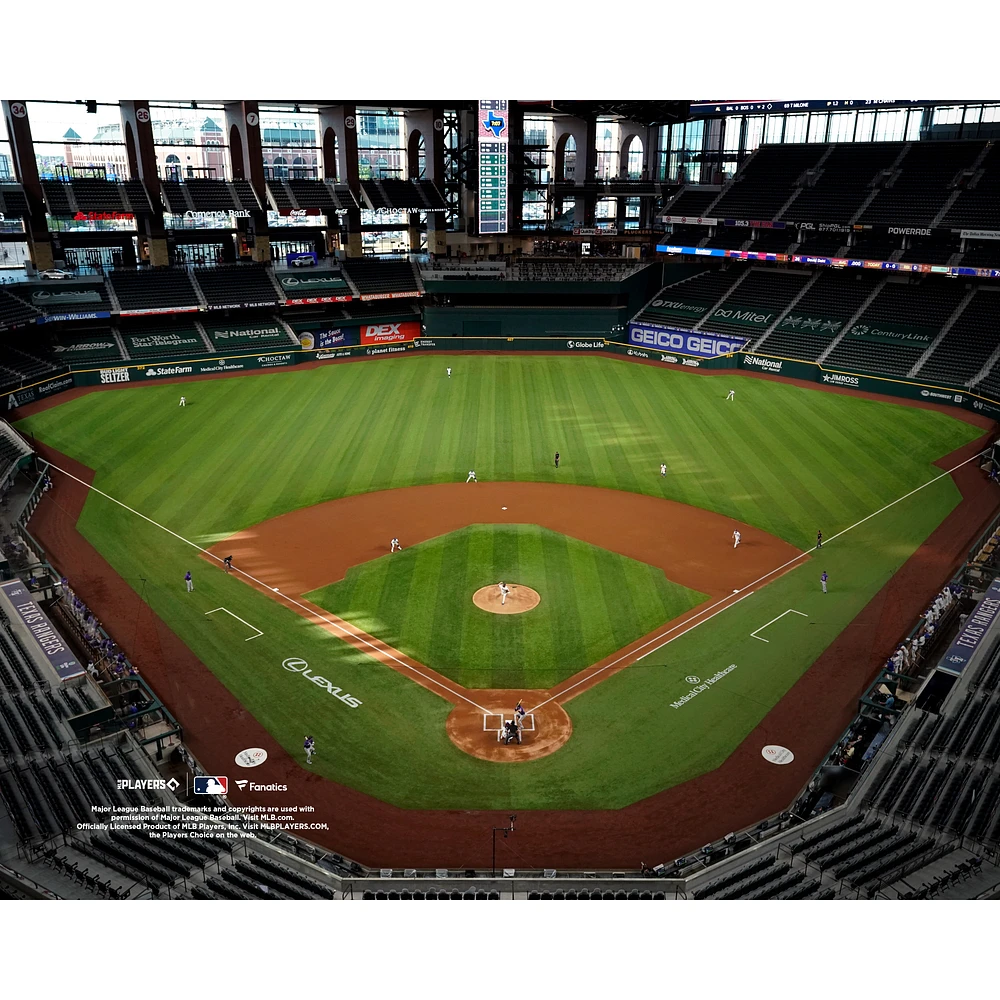 Texas Rangers Unsigned Globe Life Field General View Photograph