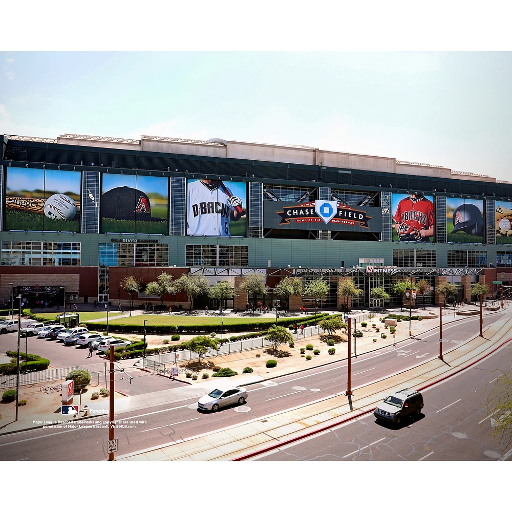 Arizona Diamondbacks Unsigned Chase Field Outside the Stadium Photograph
