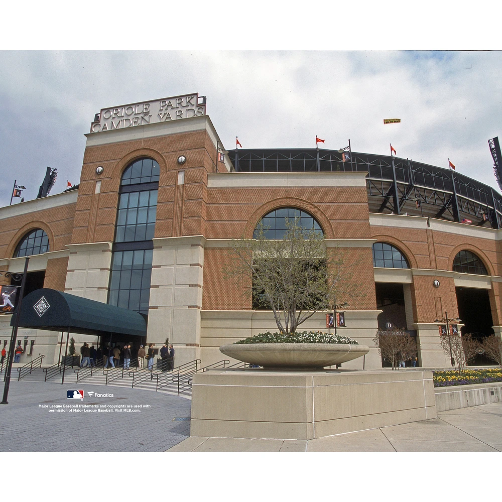 Baltimore Orioles Unsigned Oriole Park at Camden Yards Outside the Stadium Photograph