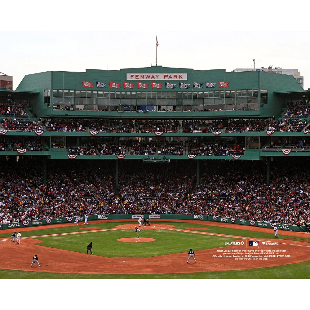 Boston Red Sox Unsigned Fenway Park Outfield View Photograph