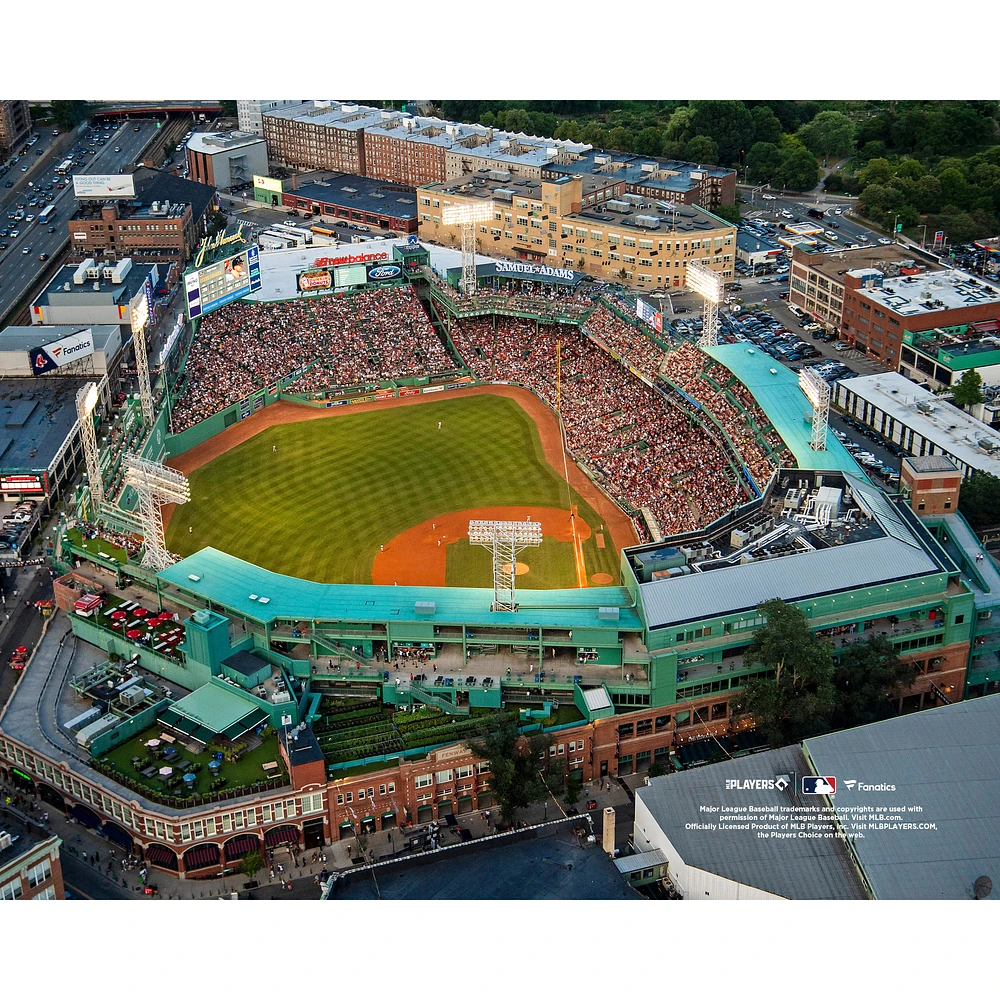 Boston Red Sox Unsigned Fenway Park Aerial View Stadium Photograph