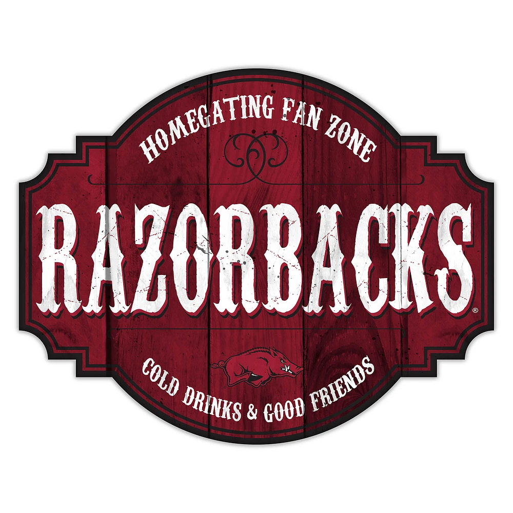 Arkansas Razorbacks 24'' Homegating Tavern Sign