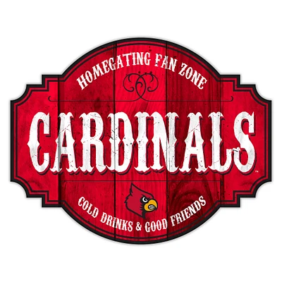 Louisville Cardinals 24'' Homegating Tavern Sign
