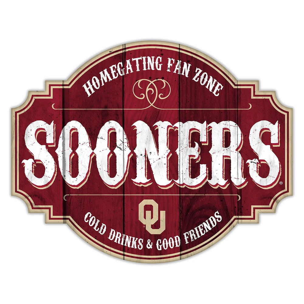 Oklahoma Sooners 24'' Homegating Tavern Sign
