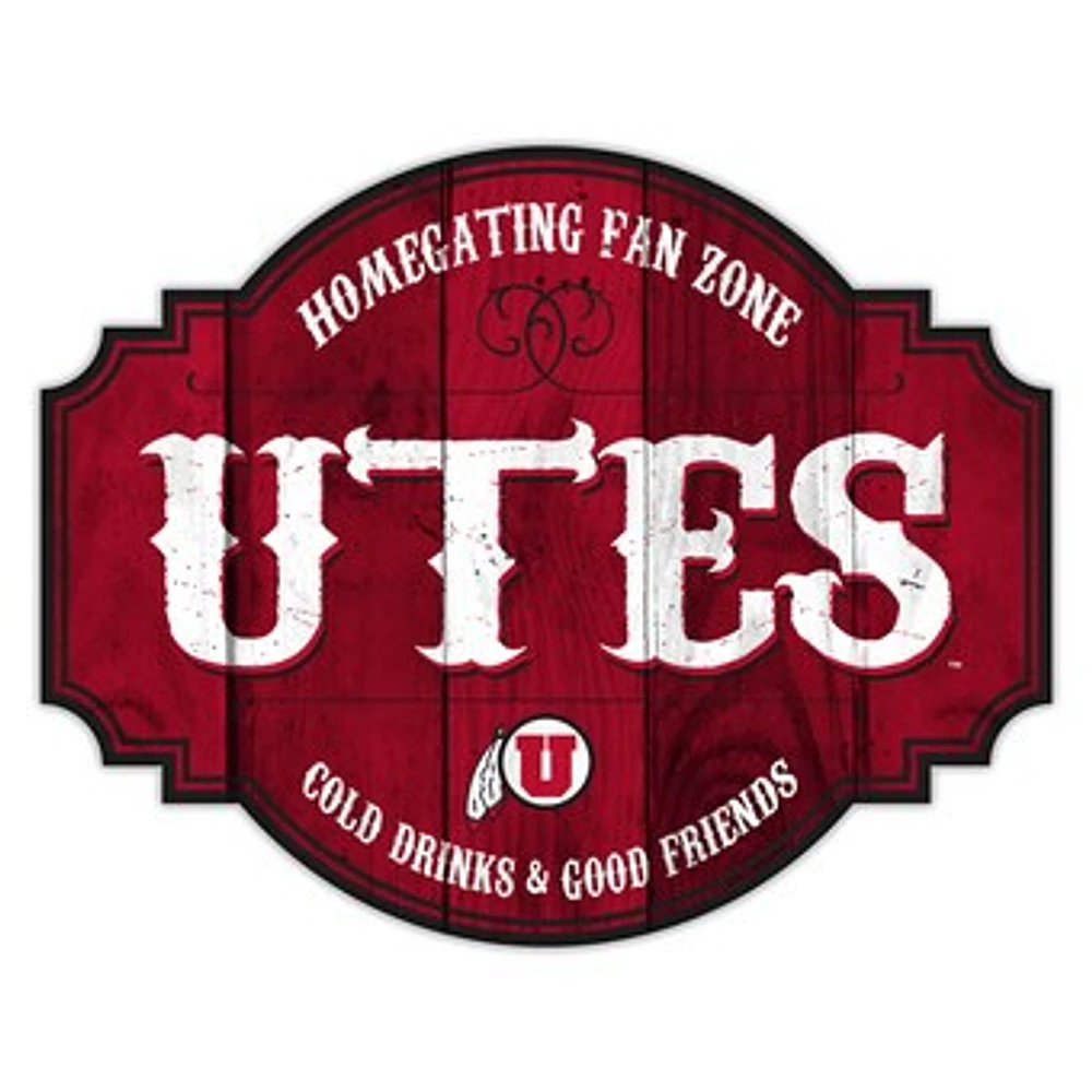 Utah Utes 24'' Homegating Tavern Sign