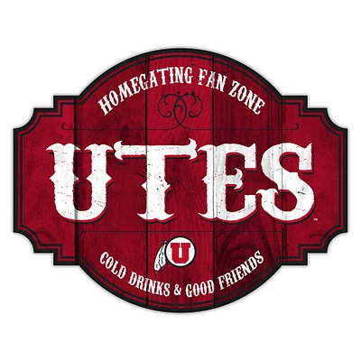 Utah Utes 24'' Homegating Tavern Sign