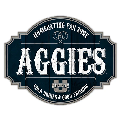Utah State Aggies 24'' Homegating Tavern Sign