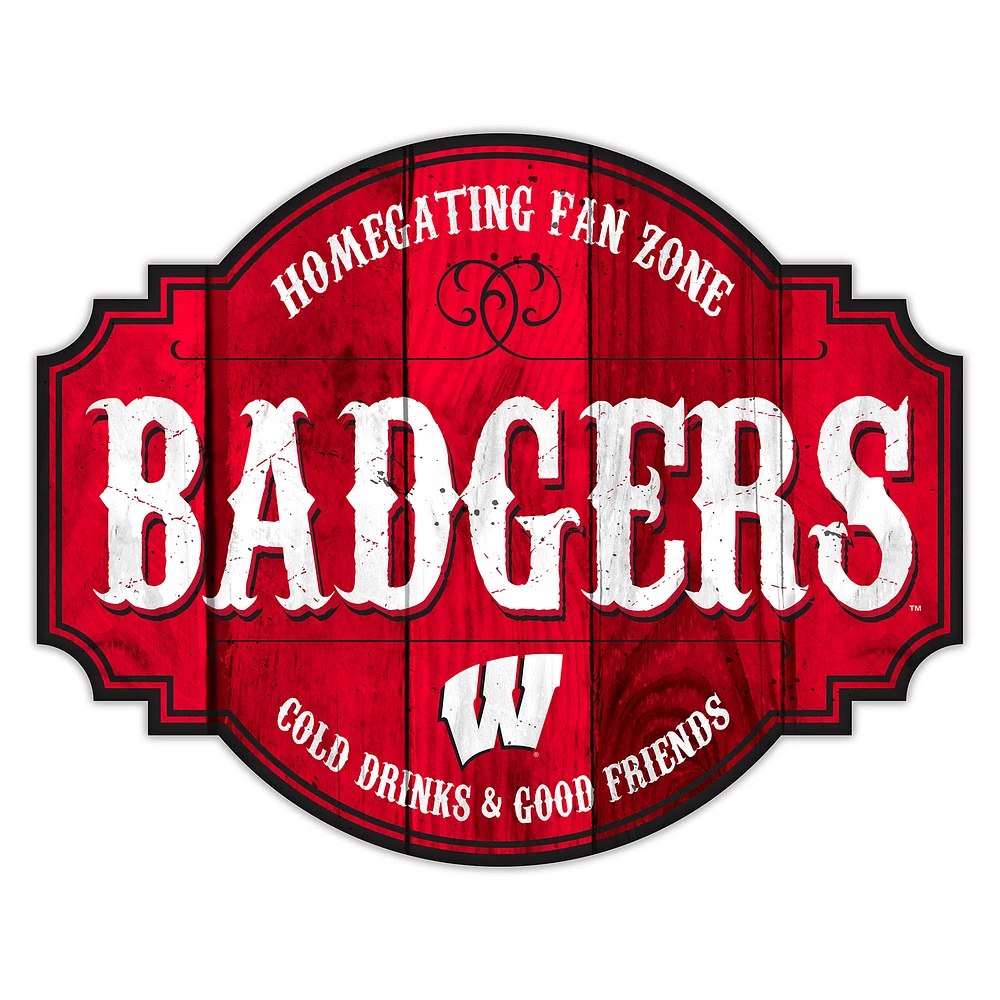 Wisconsin Badgers 24'' Homegating Tavern Sign