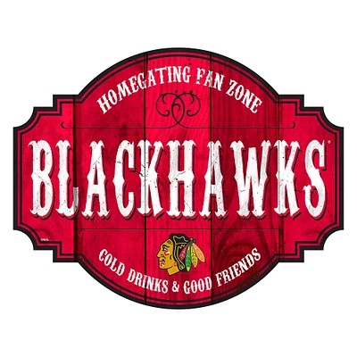 Chicago Blackhawks 24'' Homegating Tavern Sign