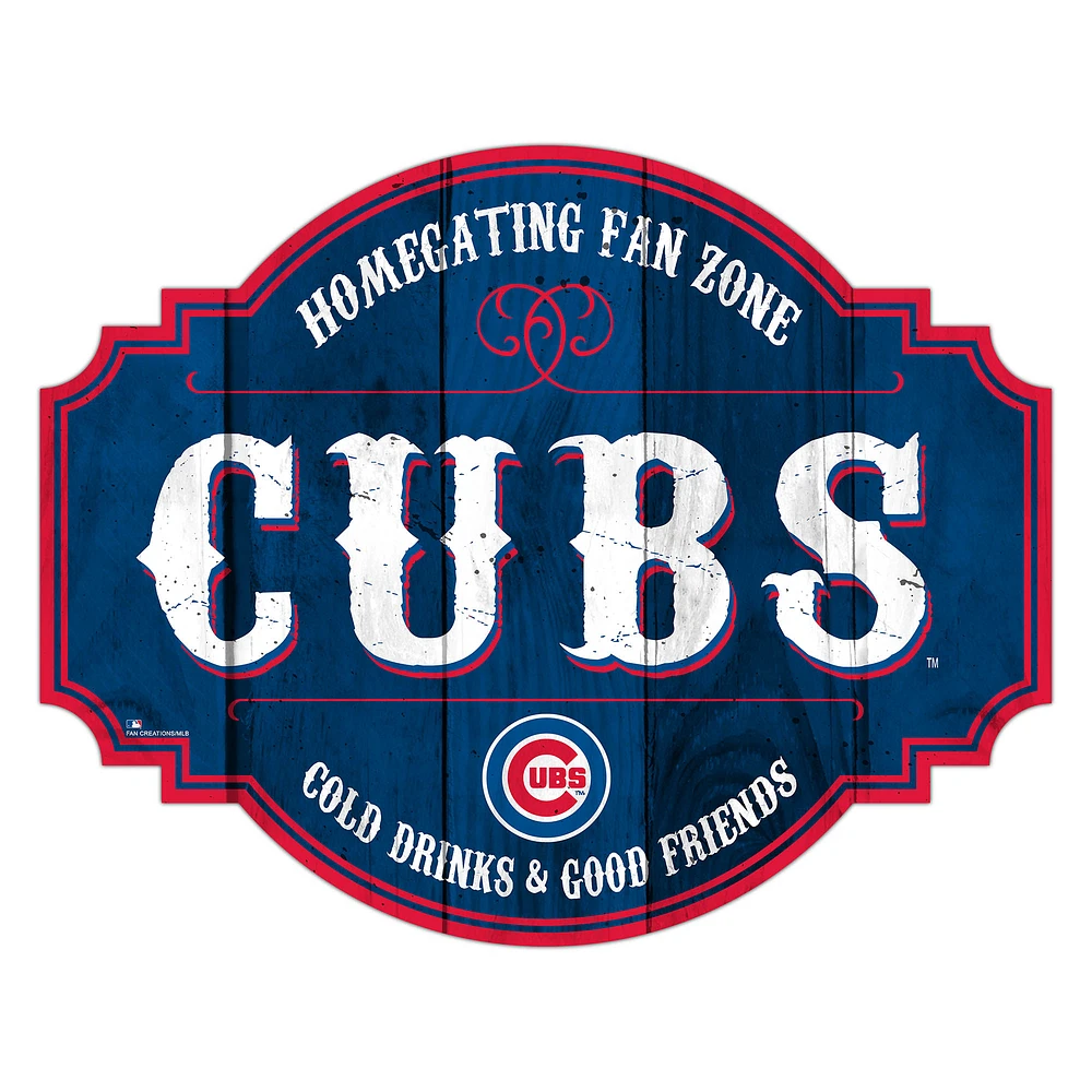 Chicago Cubs 24'' Homegating Tavern Sign