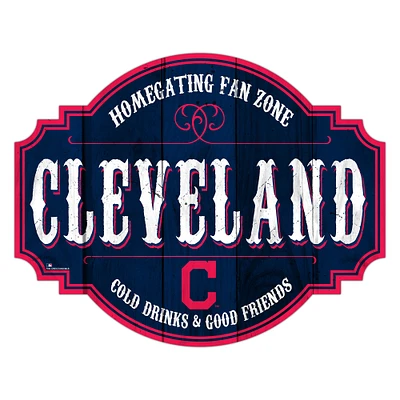 Cleveland Indians 24'' Homegating Tavern Sign