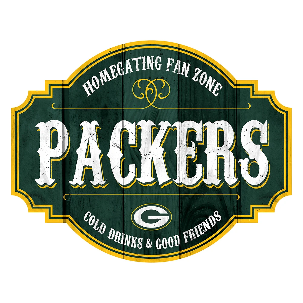 Green Bay Packers 24'' Homegating Tavern Sign
