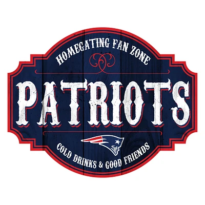 New England Patriots 24'' Homegating Tavern Sign