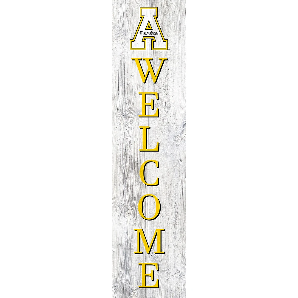 Appalachian State Mountaineers 48'' Welcome Leaner