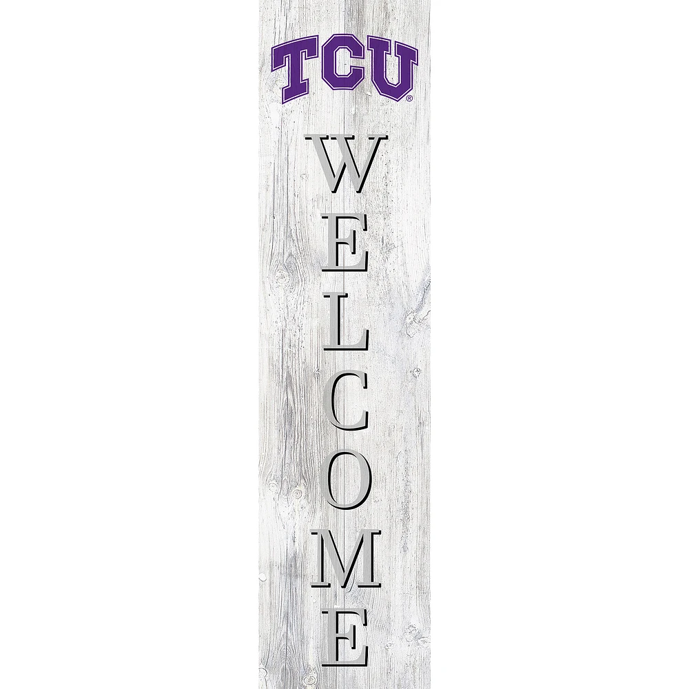 TCU Horned Frogs 48'' Welcome Leaner