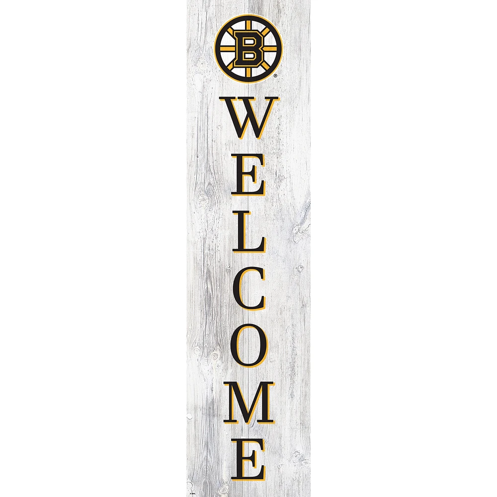 Boston Bruins 48'' Welcome Leaner
