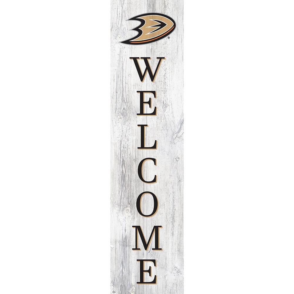 Anaheim Ducks 48'' Welcome Leaner