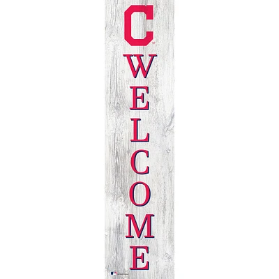 Cleveland Indians 48'' Welcome Leaner