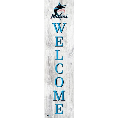 Miami Marlins 48'' Welcome Leaner