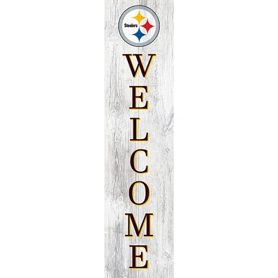 Pittsburgh Steelers 48'' Welcome Leaner