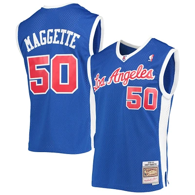 Men's Mitchell & Ness Corey Maggette Royal LA Clippers 2002/03 Hardwood Classics Swingman Jersey