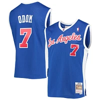 Men's Mitchell & Ness Lamar Odom Royal LA Clippers 2002/03 Hardwood Classics Swingman Jersey