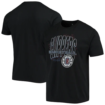 Men's Junk Food Black LA Clippers Playground T-Shirt