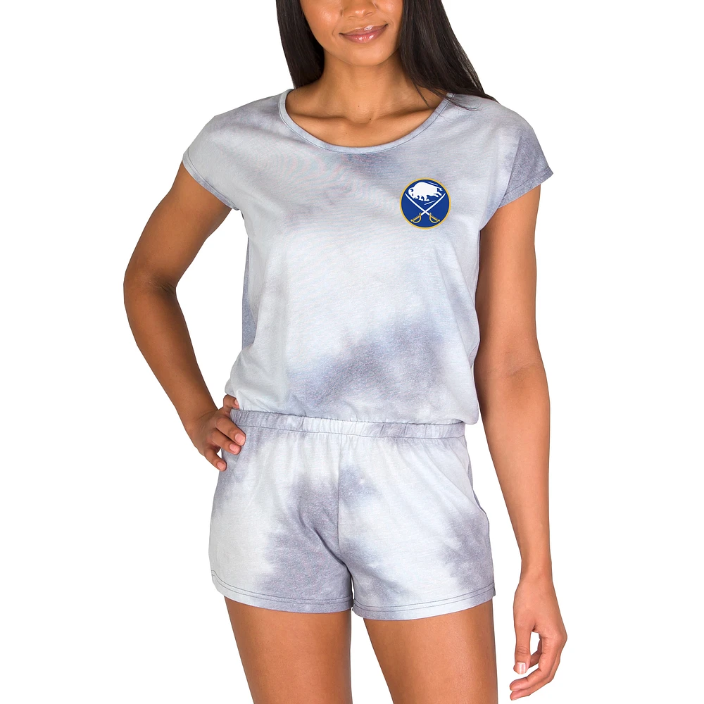 Women's Concepts Sport Gray Buffalo Sabres Marina Romper