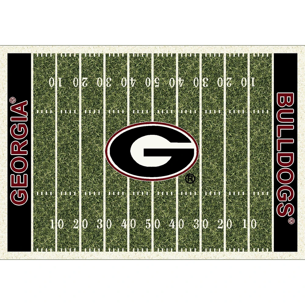 Imperial Georgia Bulldogs 5'4'' x 7'8'' Home Field Rug