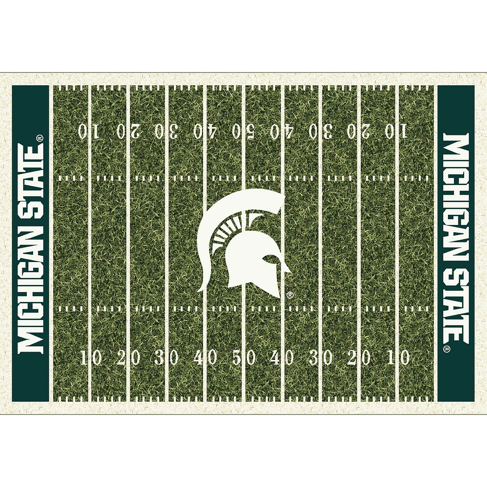 Imperial Michigan State Spartans 5'4'' x 7'8'' Home Field Rug