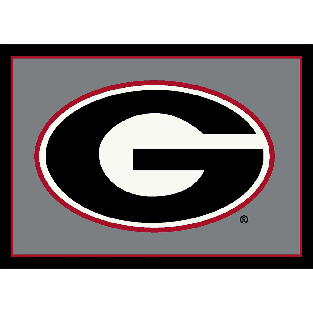 Imperial Georgia Bulldogs 5'4'' x 7'8'' Spirit Rug