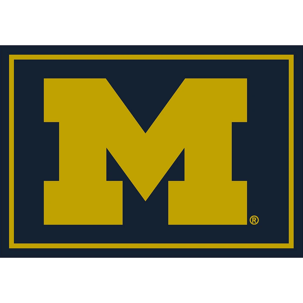 Imperial Michigan Wolverines 5'4'' x 7'8'' Spirit Rug
