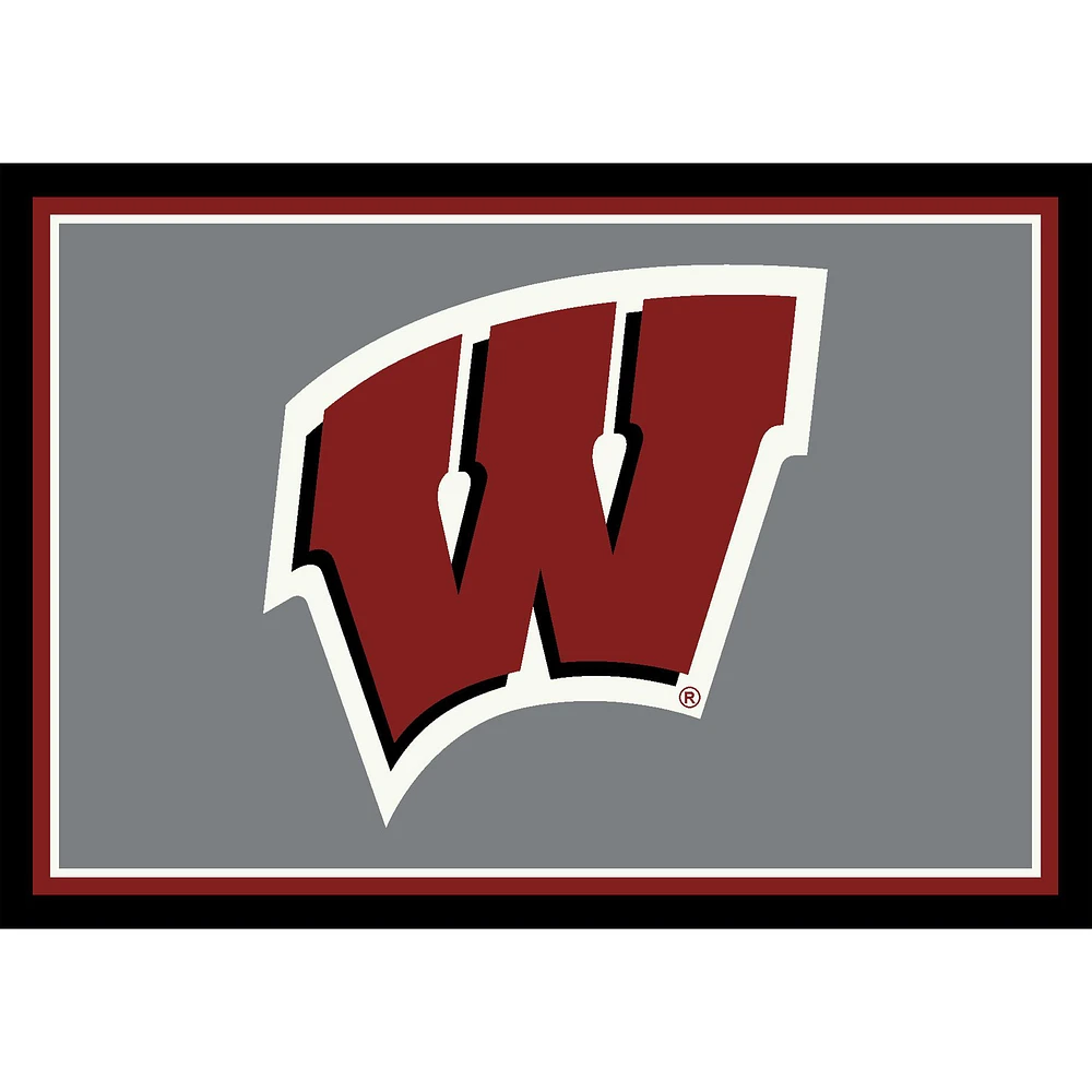 Imperial Wisconsin Badgers 5'4'' x 7'8'' Spirit Rug