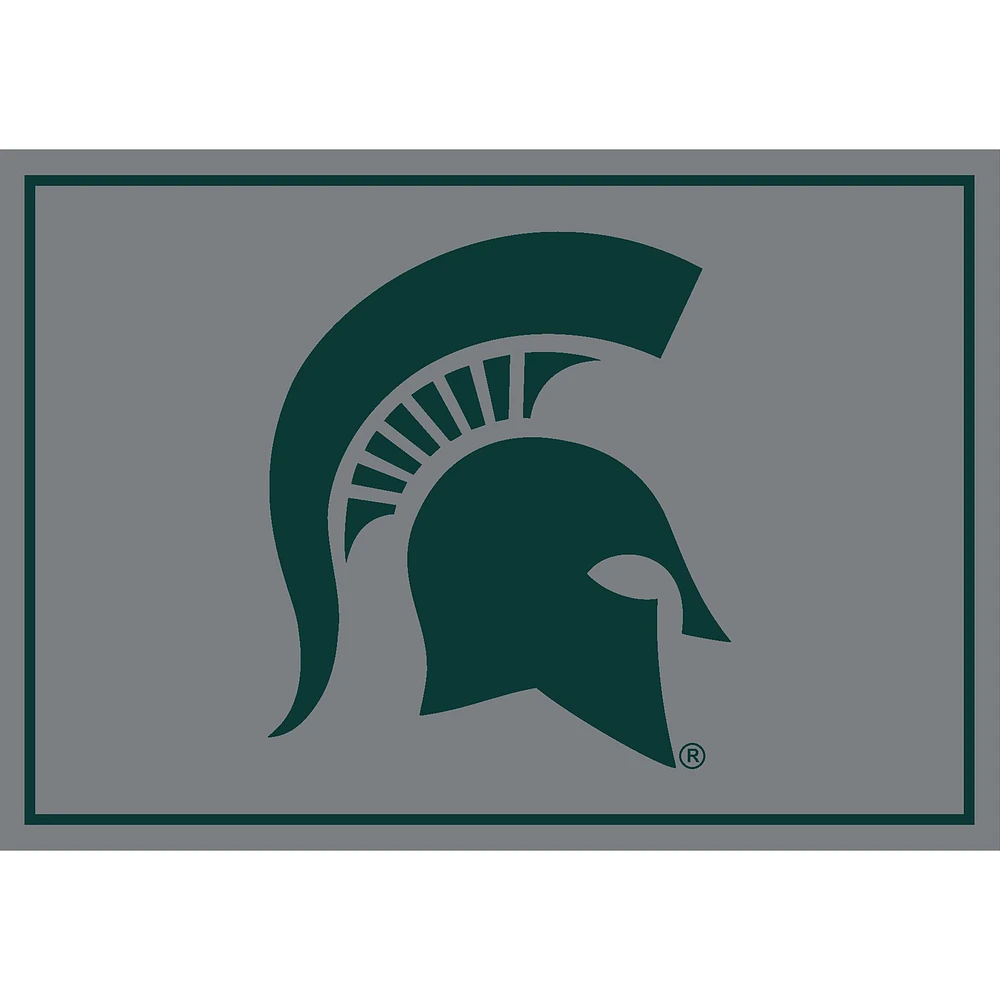 Imperial Michigan State Spartans 5'4'' x 7'8'' Spirit Rug