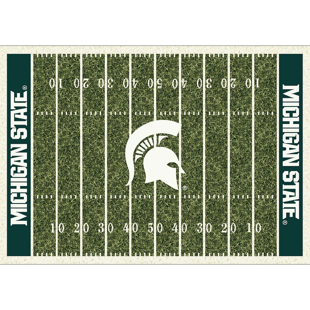 Imperial Michigan State Spartans 7'8'' x 10'9'' Home Field Rug