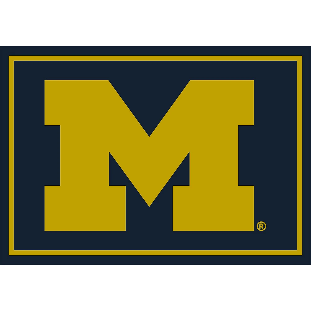 Imperial Michigan Wolverines 7'8'' x 10'9'' Spirit Rug