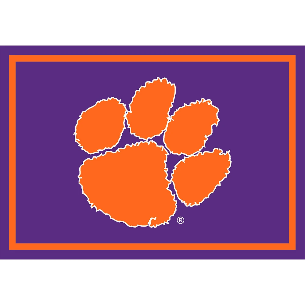Imperial Clemson Tigers 7'8'' x 10'9'' Spirit Rug