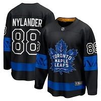 Men's Fanatics William Nylander Black Toronto Maple Leafs 2021/22 Alternate Premier Breakaway Reversible Player - Jersey