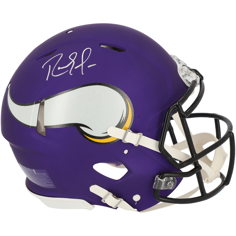 Randy Moss Minnesota Vikings Autographed Riddell Speed Authentic Helmet