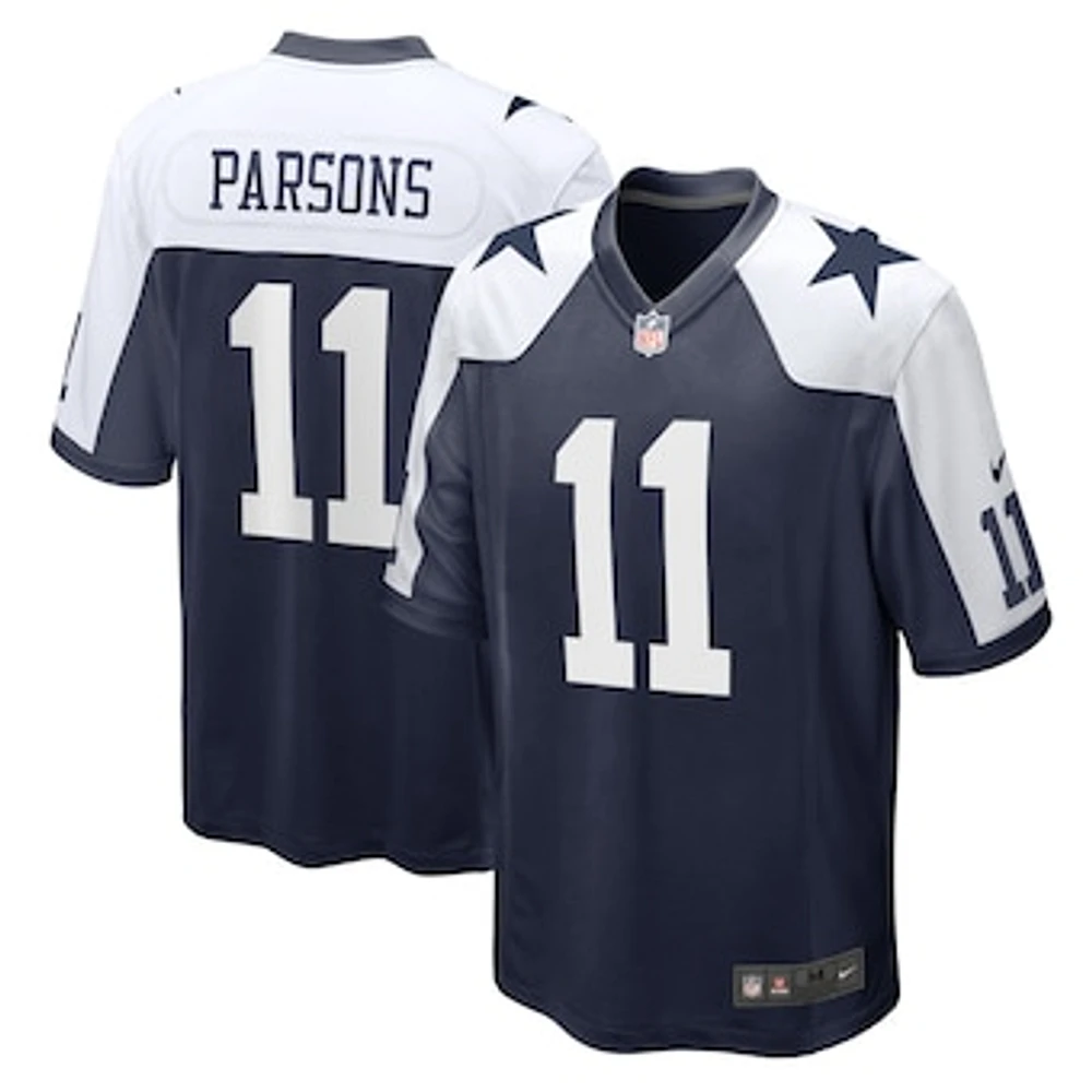 Men's Nike Micah Parsons Navy Dallas Cowboys Alternate Game Team Jersey