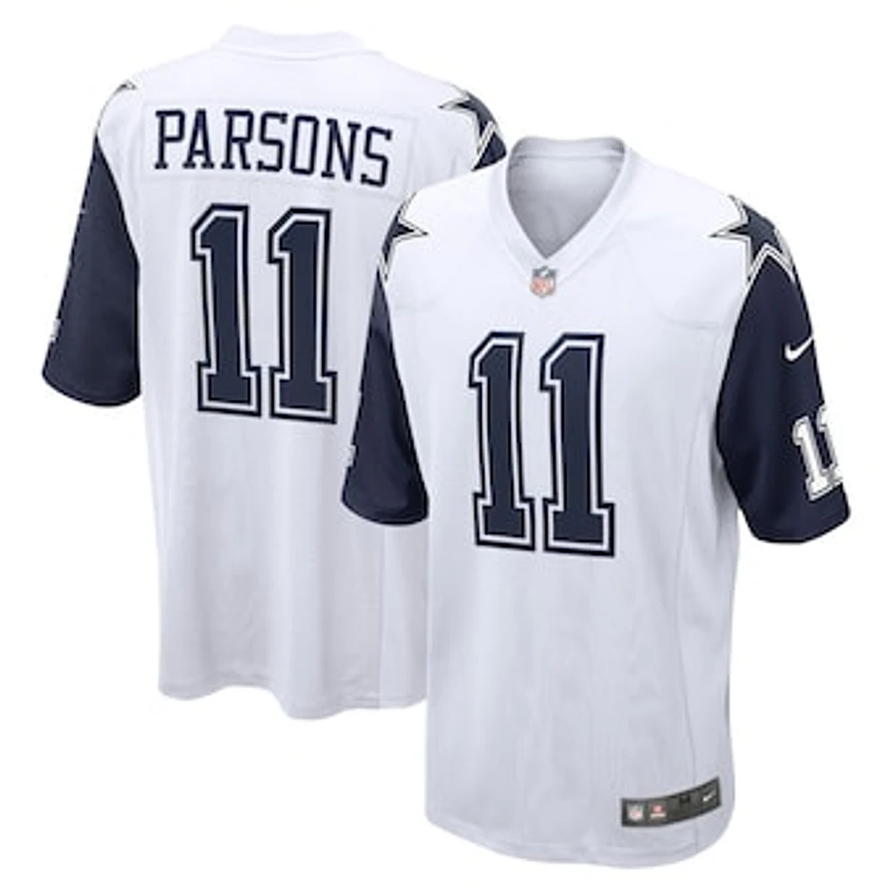 Men's Nike Micah Parsons White Dallas Cowboys Alternate Game Team Jersey
