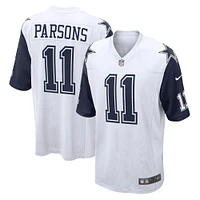 Men's Nike Micah Parsons White Dallas Cowboys Alternate Game Team Jersey