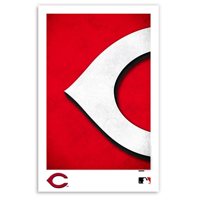 Cincinnati Reds 11'' x 17'' Minimalist Team Logo Art Poster