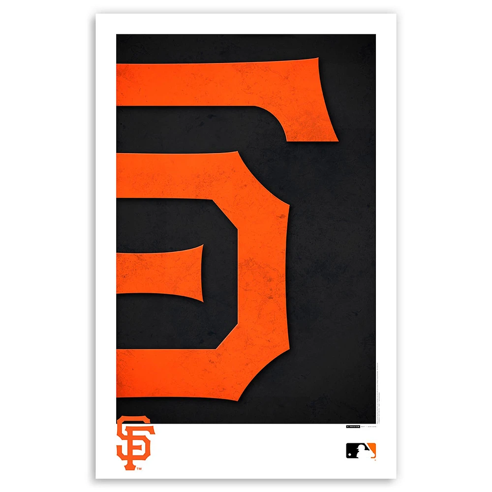 San Francisco Giants 11'' x 17'' Minimalist Team Logo Art Poster